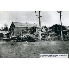 Earthquake Damage to the Havelock North Village Centre