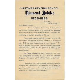 Central School Diamond Jubilee