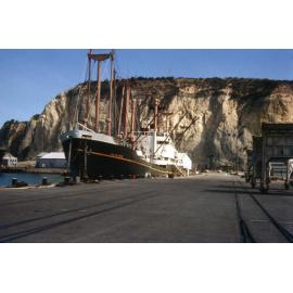 Waikare and Hamilton at Napier Wharf