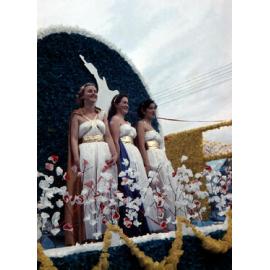 Woolworths Float - Hastings Blossom Festival Parade 1958