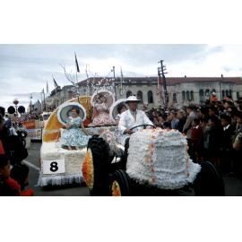 Havelock North Float - Hastings Blossom Festival Parade 1957