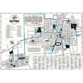 Scenic Drive Map of Hastings