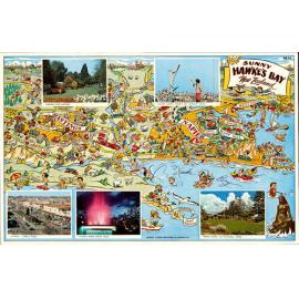 Map of Sunny Hawke's Bay