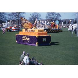 Monarch Motors Float - Hastings Blossom Festival Parade 1959