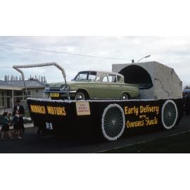 Monarch Motors Float - Hastings Blossom Festival Parade 1961