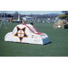 Decorated Car - Hastings Blossom Festival Parade 1959