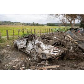 Cyclone Damaged Vehicles