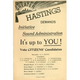 Local Body Elections 1947