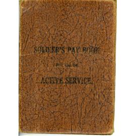 WW2 Soldier's Pay Book Belonging to JRN Carr