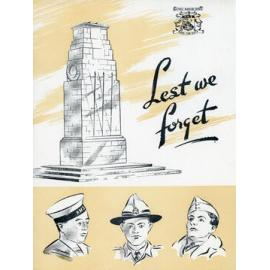 Lest We Forget