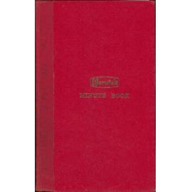 Minute Book 1973 to 1982